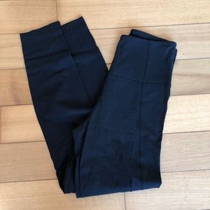 NWOT PINK high waisted cotton leggings